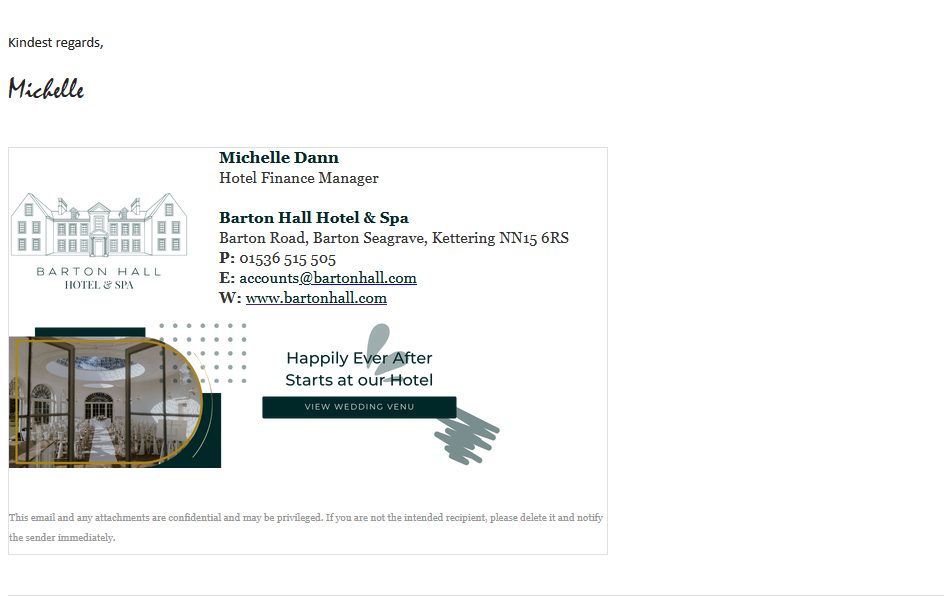Group Email Signatures