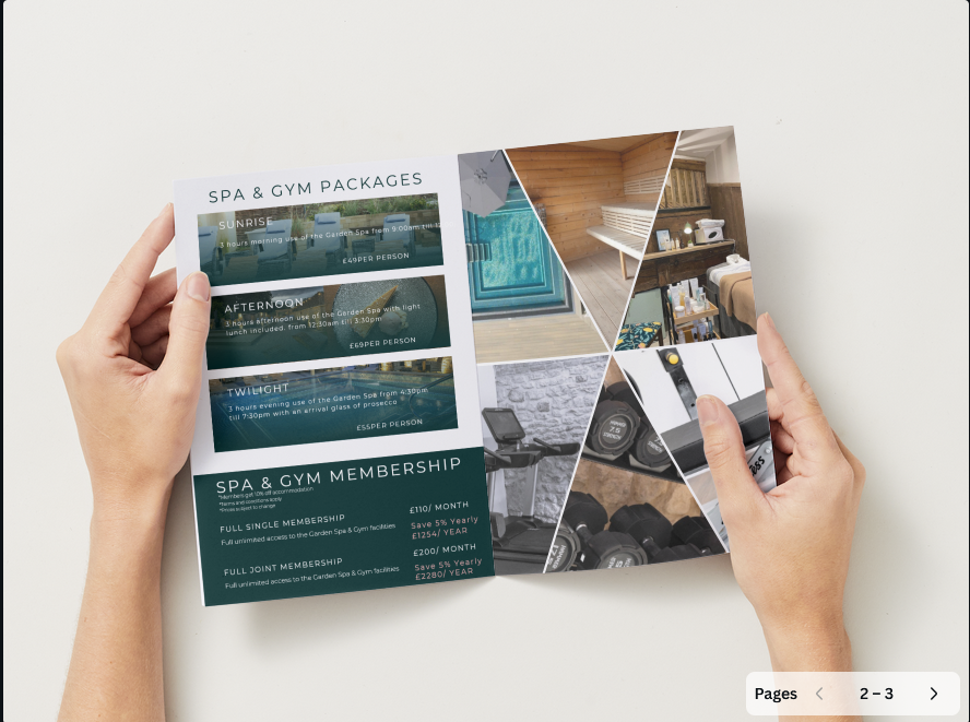 Spa Brochure
