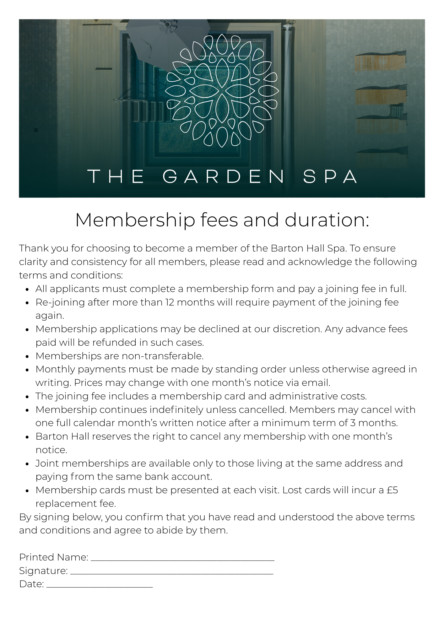 Membership Information