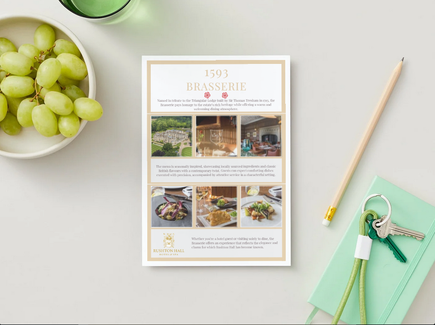 AA Brasserie Awards Advert