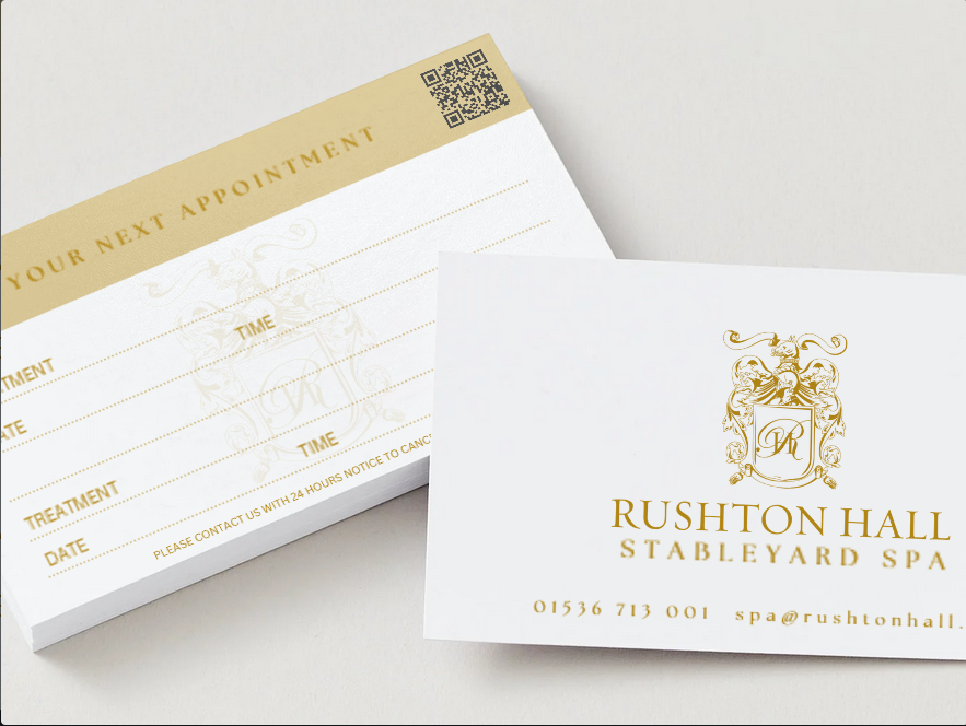 Spa Treatment Card